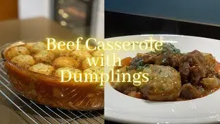 Beef Casserole with Dumplings *easy way*