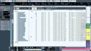 Changing the Tempo of Audio in Cubase
