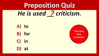 Advanced English Preposition Test 🧠 | Only Experts Will Pass!