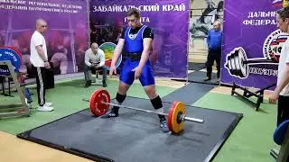 Седунов Андрей. Становая тяга 210,0 кг
