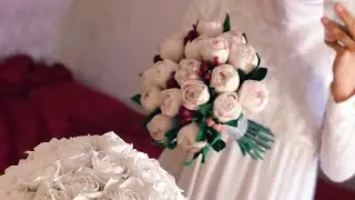Свадебный букет своими руками/ холодный фарфор