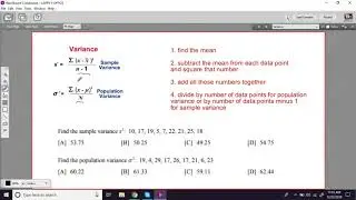 Variance
