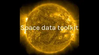 Space Data Toolkit, a workshop by Dan Tapper