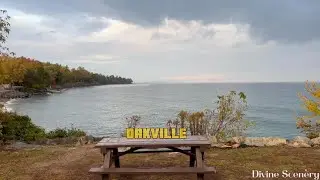 Fall in Oakville ||4K||Ontario || Canada - Best Weekend Place in Ontario