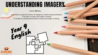 What do we mean by Imagery? Year 9 Lesson