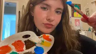 [ASMR] EATING EDIBLE PAINT 🎨