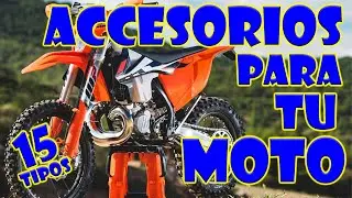 Mejores ACCESORIOS para personalizar tu motocicleta