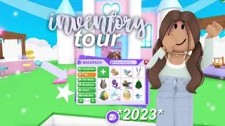 adopt me INVENTORY tour 2023!