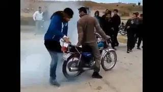 PRANK MET MOTOR GAAT FOUT!?