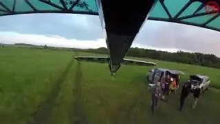 FPV бой с коптера