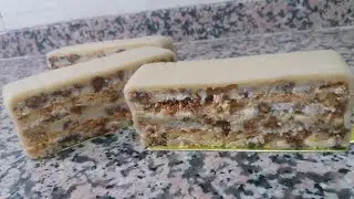 كاطو عجينة لوز - حلويات فرنسية / Gâteau pâte d'amande