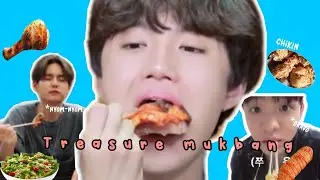 treasure really likes to eat | treasure mukbang