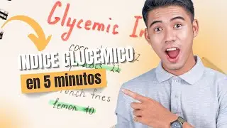 En 5 MINUTOS te EXPLICO qué es el INDICE GLUCEMICO y cómo afecta tu SALUD