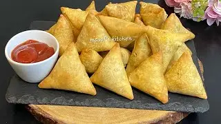 How To Make Samosa At Home With Spiced Samosa Wraps// Simple And Easy Recipe @MasofsKitchen