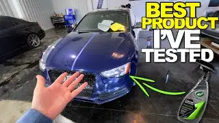 Turtle Wax Hybrid Solutions Ceramic Spray Coating Review on my Audi S5 (Only $14!)