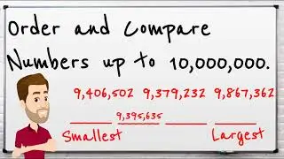 Year 6: Order and Compare Numbers up to 10000000