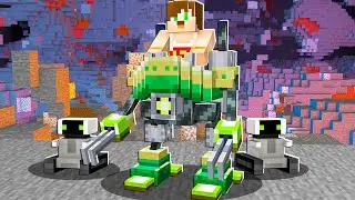 🔴MADEN ROBOTU YAPIYORUZ #2 ROBOTCRAFT - Minecraft