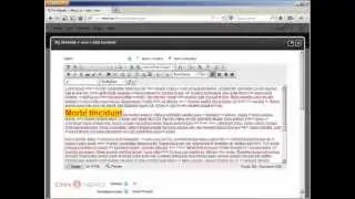 DotNetNuke Tutorial - How to create new CSS styles to use in the HTML Editor - Video 