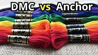 DMC vs Anchor Floss (Embroidery Thread Color Conversion Chart) What Should You Buy?