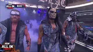 HOUSE OF BLACK FULL HD ENTRANCE AEW ALL IN 25 AUGUST 2024