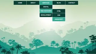 How To Create Drop Down Menu Using HTML & CSS