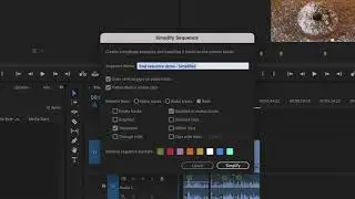 Simplify Premiere Sequences