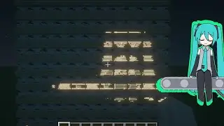 Anamanaguchi - Miku ft. Hatsune Miku but in Minecraft Sign