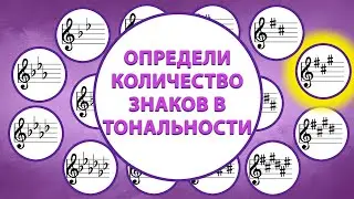 Минорные тональности до 7 знаков - проверь себя