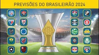 PREVISÕES DO BRASILEIRÃO 2024