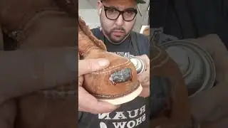 Mira esta Restauración de botas