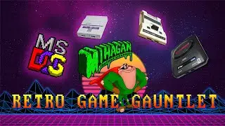 Retro Game Gauntlet челлендж, прохождение игр на старые консоли