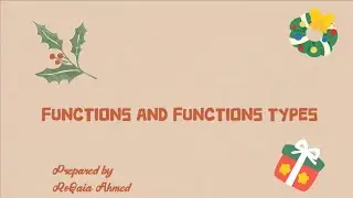 Discerte - Functions and Functions types