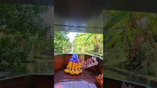 Floating Market; 100K outside of of Bangkok, Thailand  