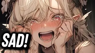 Nightcore - Sad (Lyrics) - Sped Up - (XXXTentacion, Blinded Hearts, Ikarus, Robbe, DJSM, Dayana)