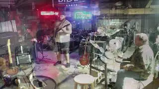 Jamming to some Monster Truck in the shop