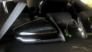 Installing and connecting Granta mirrors to a VAZ 2114