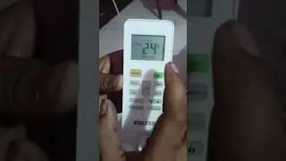 How to use Voltas AC Remote,voltas inverter ac remote demo,Voltas AC Remote Full Function