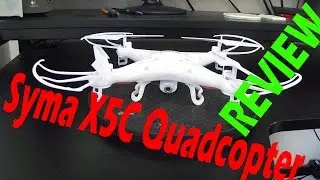 Syma X5C Quadcopter Review - A good beginner's drone!