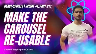 Learn React Spring Library Part 13 | Making the Carousel Component more Reusable