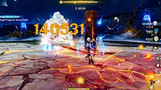 Arlecchino & Neuvillette Damage Showcase | Vibro Crystal Event Guide | Genshin Impact
