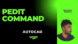PEDIT Command in AutoCAD | AutoCAD Beginner Guide | AutoCAD Tutorial