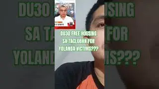 PRRD FREE HOUSING FOR YOLANDA VICTIMS IN TACLOBAN!!!