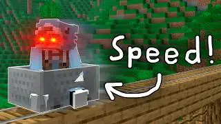 So you can reach LIGHTSPEED with MINECARTS NOW?!? | Testing out the new Minecart Snapshot