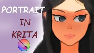 Practising Character Drawing in KRITA #3