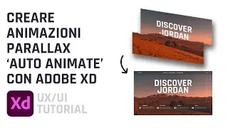 Parallax animation tutorial Adobe xd