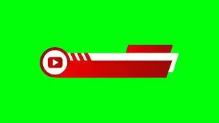 All Social Media Lower Third Green Screen 