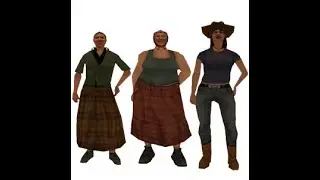 Персонажи GTA San Andreas [русские субтитры]
