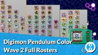 Pendulum Color Full Rosters Revealed for Second Wave - Digimon Newsramble