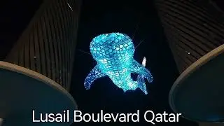 Led lights Design @Lusail Boulevard Qatar