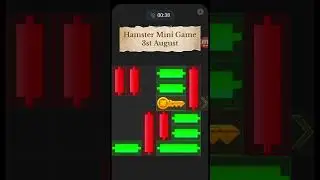 3 September Hamster Mini Game Solution #hamsterminigame #hamsterkombat